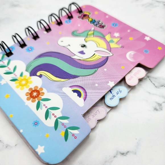 💕3/$15💕 Mini Unicorn Spiral Notebook - Picture 6 of 8